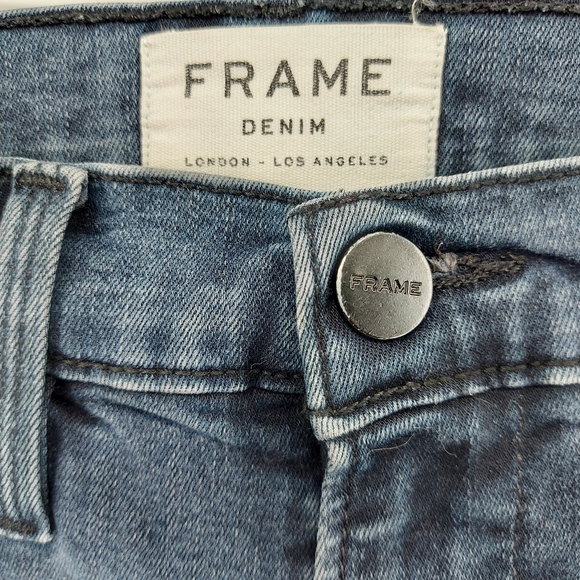 Frame Le High Skinny Crop jeans - Picture 5 of 12